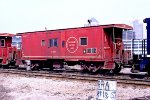 Missouri Pacific bay window caboose MP #13687